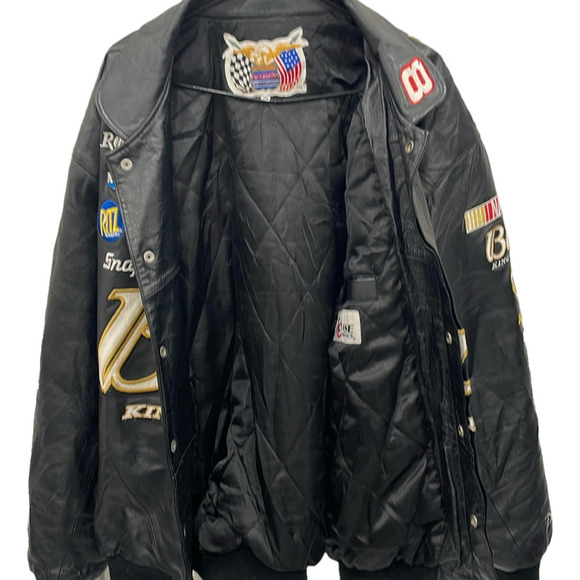 Vintage Jeff Hamilton Racing Dale Earnhardt Jr. Bud King of Beers Leathe… - Picture 7 of 16